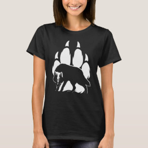 Camiseta Wolf Silhouette e T-Shirt