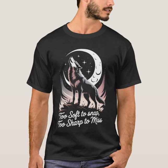 Camiseta Wolf – Soft Yet Sharp (Frente)