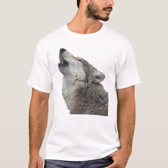 Camiseta Wolf Song - Pastel (Frente)