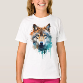 Camiseta Wolf Spirit: O Poder e a Graça do Lobo