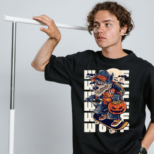 Camiseta Wolf Street veste T-Shirt