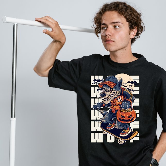 Camiseta Wolf Street veste T-Shirt (Criador carregado)