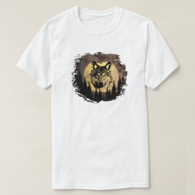 Camiseta Wolf T-Shirt (Frente do Design)
