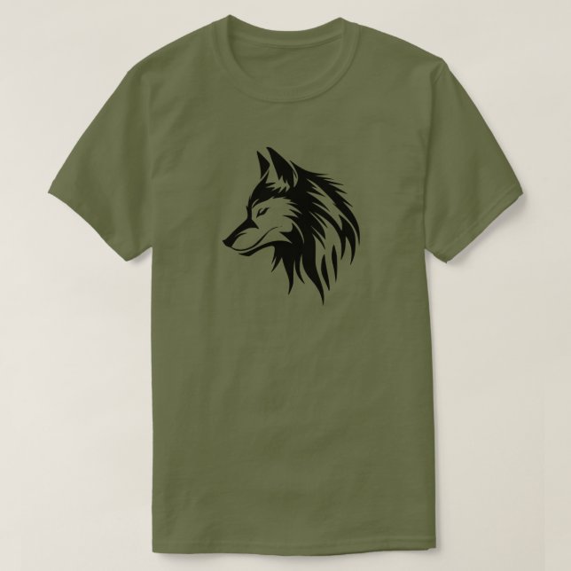 Camiseta Wolf T-Shirt (Frente do Design)
