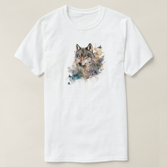 Camiseta Wolf T-Shirt (Frente do Design)