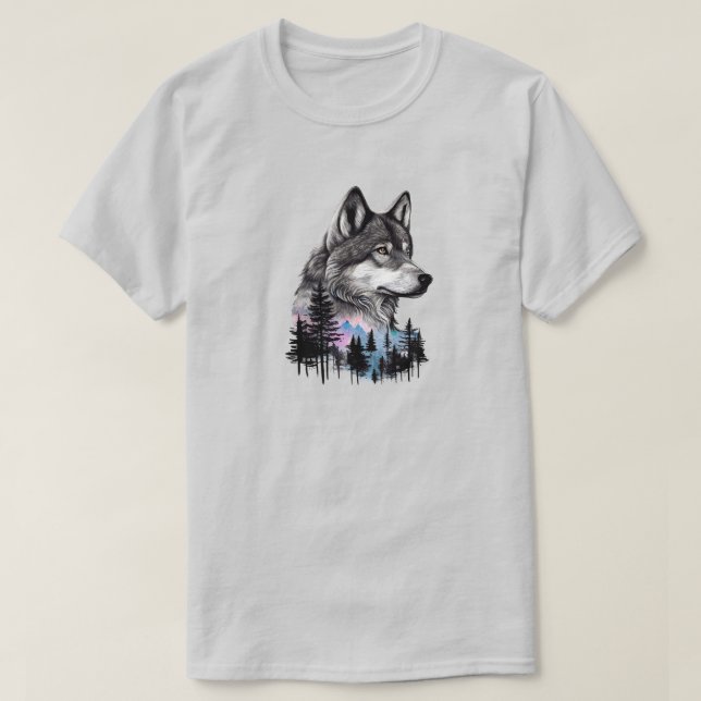 Camiseta Wolf T-Shirt (Frente do Design)
