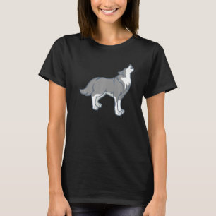 Camiseta Wolf Wolves Doglike Wild Animal Entusiasta Pun Ou