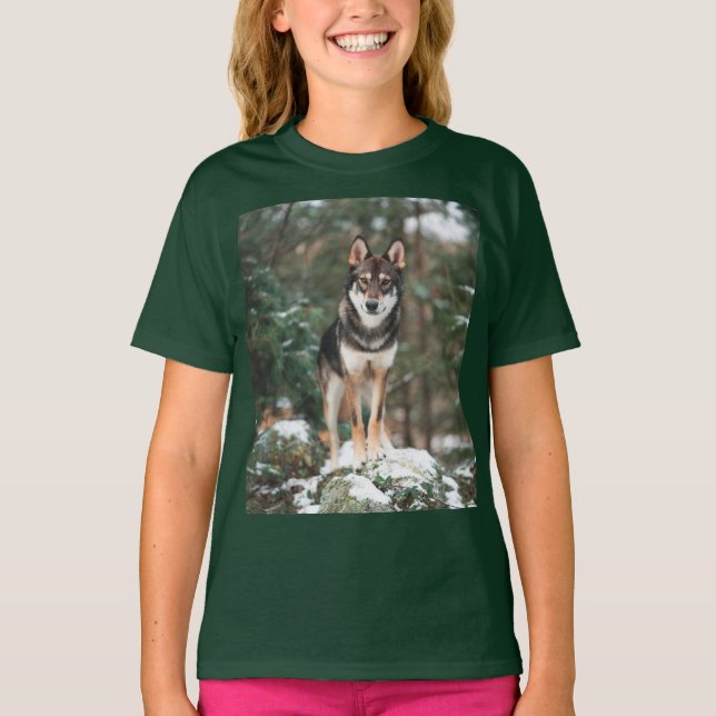 Camiseta Wolfdog T-Shirt (Frente)
