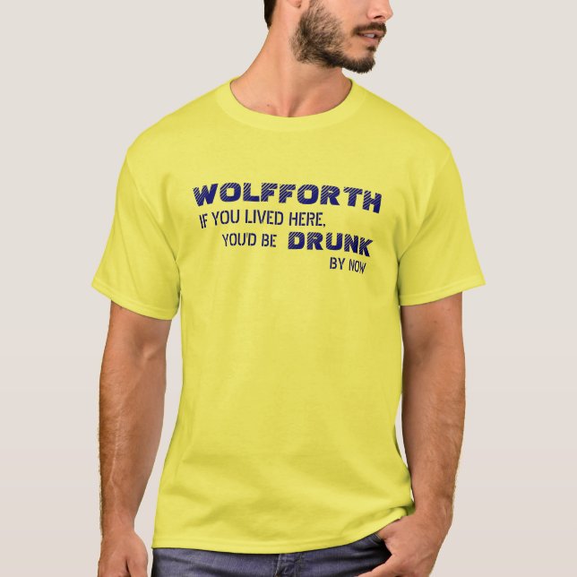 CAMISETA WOLFFORTH ESTÁ MOLHADO! (Frente)