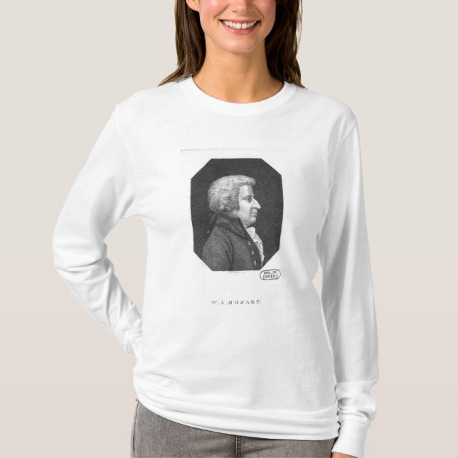 Camiseta Wolfgang Amadeus Mozart (Frente)