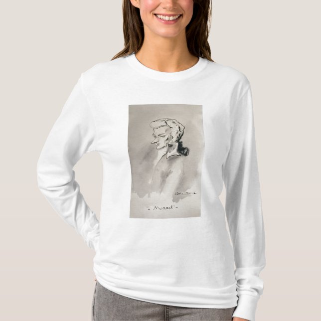 Camiseta Wolfgang Amadeus Mozart (Frente)