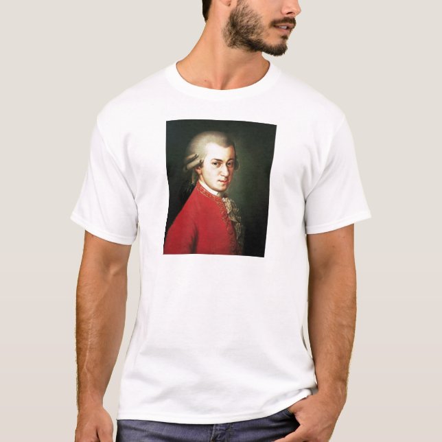 Camiseta Wolfgang Amadeus Mozart (Frente)