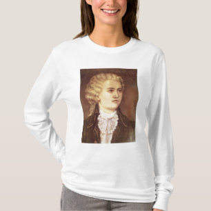 Camiseta Wolfgang Amadeus Mozart durante sua estada