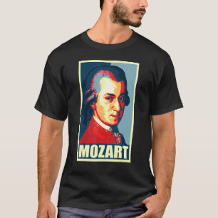 Camiseta Wolfgang Amadeus Mozart Pop Art