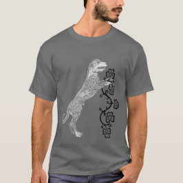 Camiseta Wolfhound irlandês galante