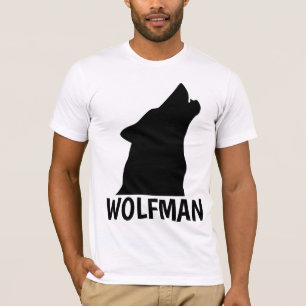 Camiseta WOLFMAN WEREWOLF T-shirts masculinas