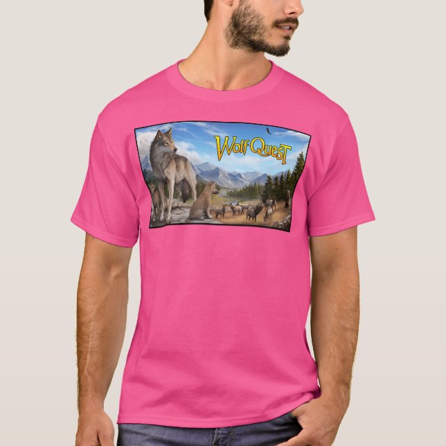 Camiseta Wolfquest Pastoral (Frente)