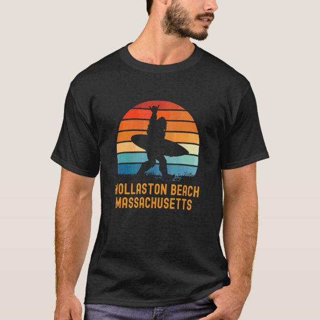 Camiseta Wollaston Beach Massachussoch Souvenir (Frente)