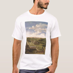 Camiseta Wollaton Salão e parque, Nottingham, 1697 (óleo