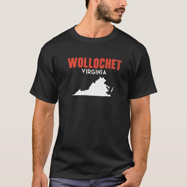 Camiseta Wollochet Washington EUA State America Viagem Wash (Frente)