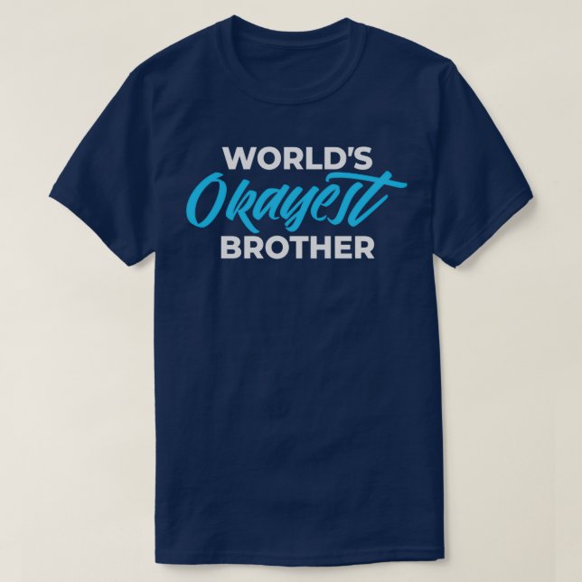 CAMISETA WOLRLDS OKAYEST BROTHER (Frente do Design)