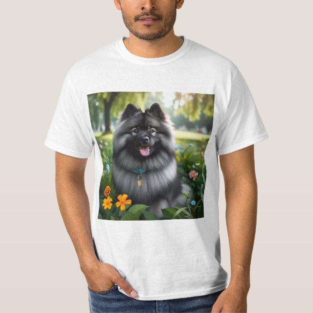 Camiseta Wolspitz Keeshond (Frente)