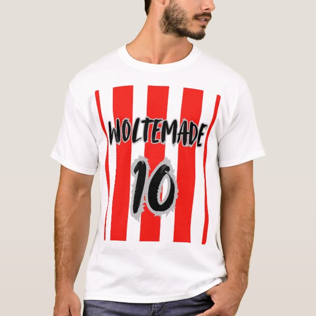 Camiseta Woltemade 10 Sunderland t shirt Joke (Frente)