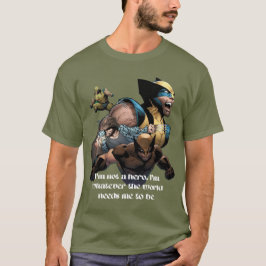 Camiseta Wolverine Hero Cotação T-Shirt