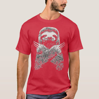 Camiseta Wolverines Sloth Costume