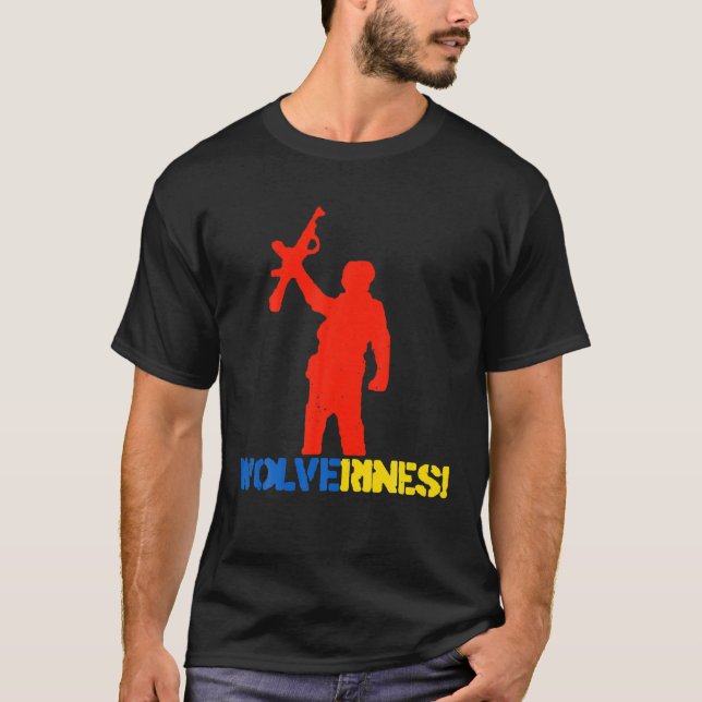 Camiseta Wolverines Ucrânia (Frente)