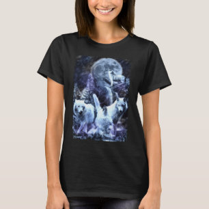Camiseta Wolves Howling Forest Animal Wolf