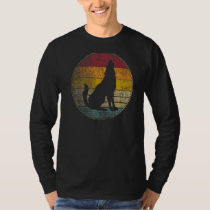 Camiseta Wolves Wolf Gif Estilo Retro Vintage 70s 80s 90s