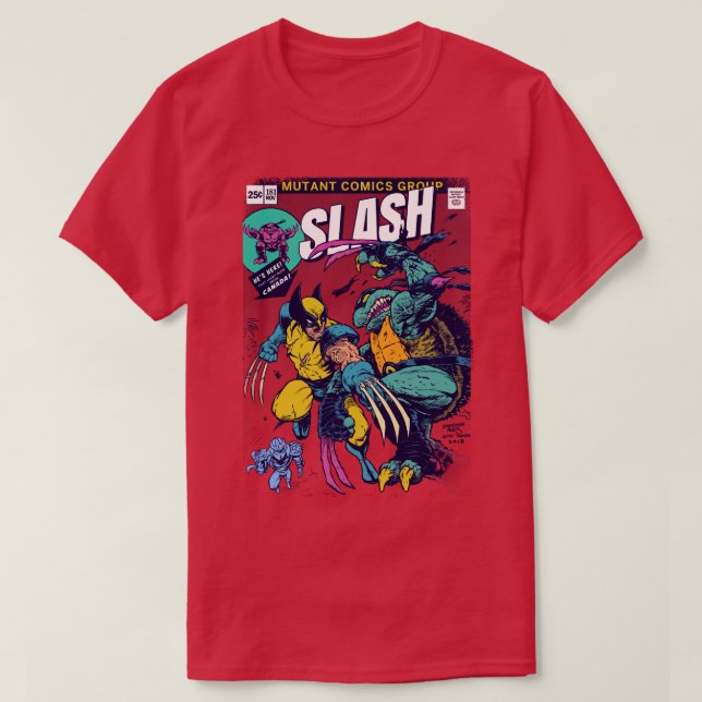 CAMISETA WOLVIE V SLASH (Frente do Design)