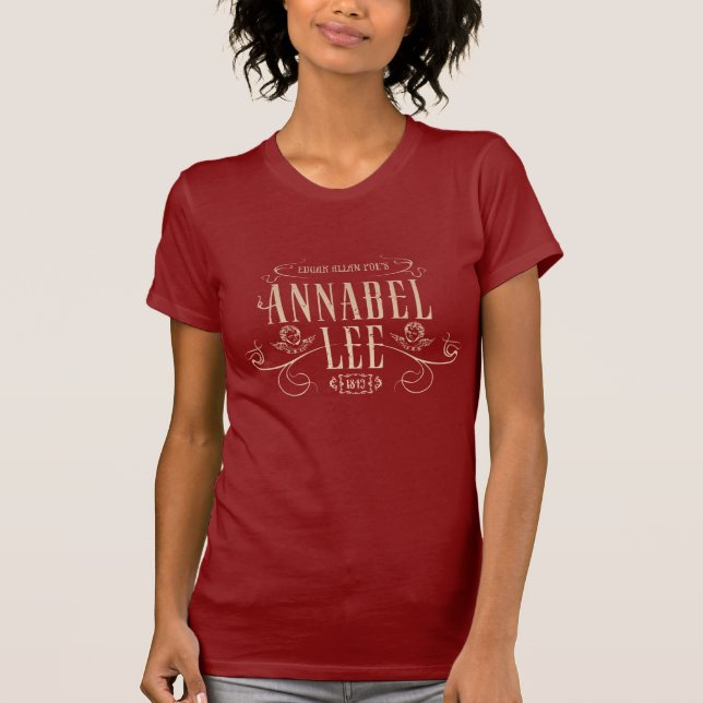 Camiseta Woman T-Shirt "Annabel Lee" (Frente)