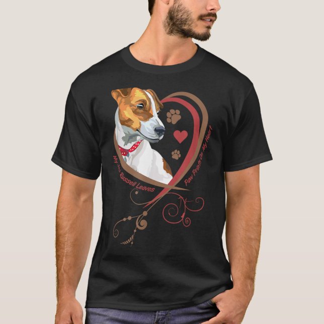 Camiseta Womans Jack Russell Terrier Shirt Parson Russell T (Frente)