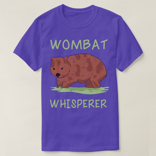 Camiseta Wombat (Frente do Design)