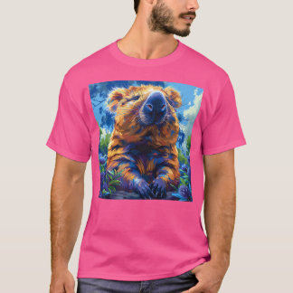 Camiseta Wombat deixa colorido