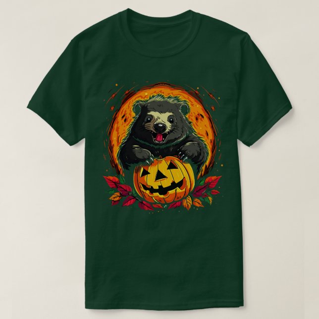 Camiseta Wombat Halloween (Frente do Design)