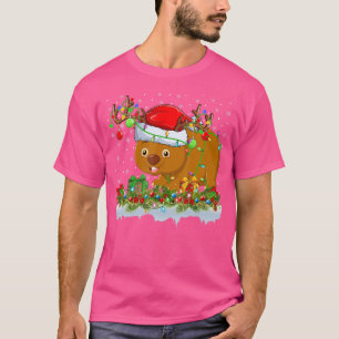 Camiseta Wombat Lover Correspondente Papais noeis Iluminaçã