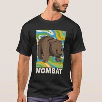 Camiseta Wombat Marsupial Austrália Koala