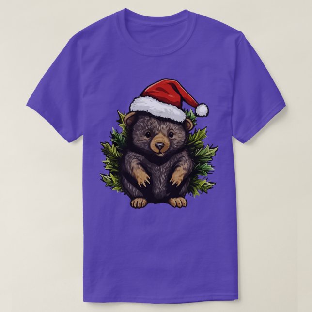 Camiseta Wombat Natal (Frente do Design)