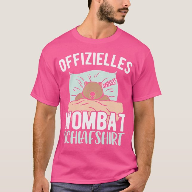 Camiseta Wombat Oficial do Sono (Frente)