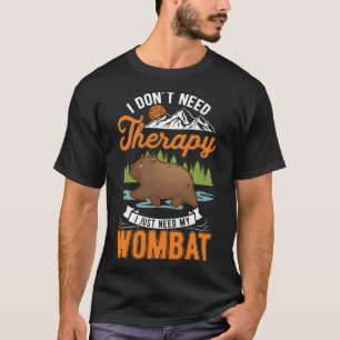 Camiseta Wombat Therapy Australian Wombat