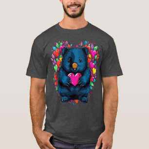 Camiseta Wombat Valentine Day