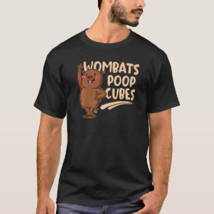 Camiseta Wombats Fezam Cubos Por Um Wombats