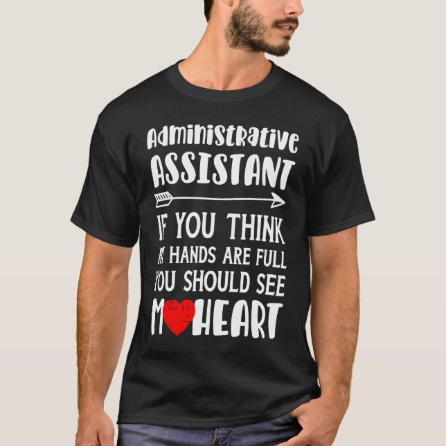 Camiseta Women Administrative Assistant (Frente)