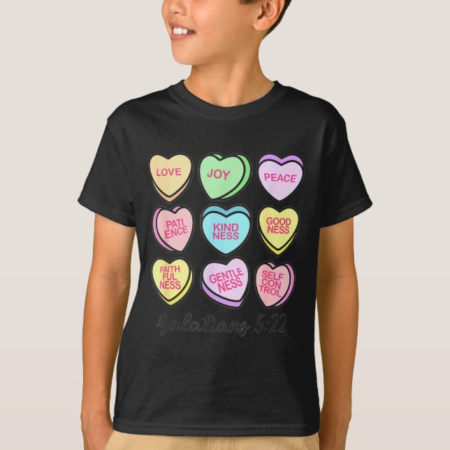 Camiseta Women Christian Valentine Galatians Conversation H (Frente)