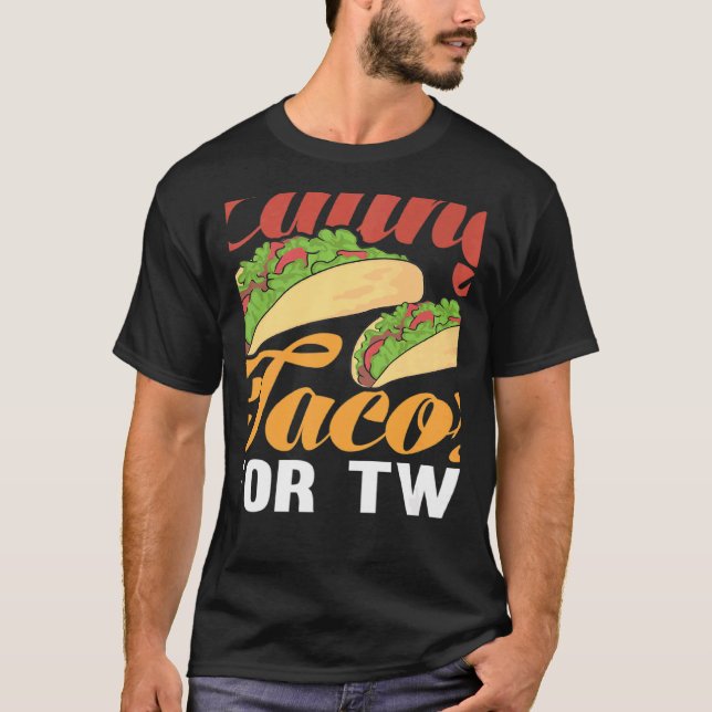 Camiseta Women Eating Tacos Pregnancy Announcement Pregnant (Frente)