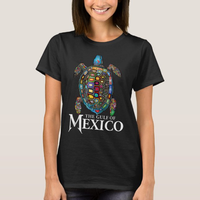 Camiseta Women Gulf Of Mexico Forever Mexican Souvenir Sea  (Frente)