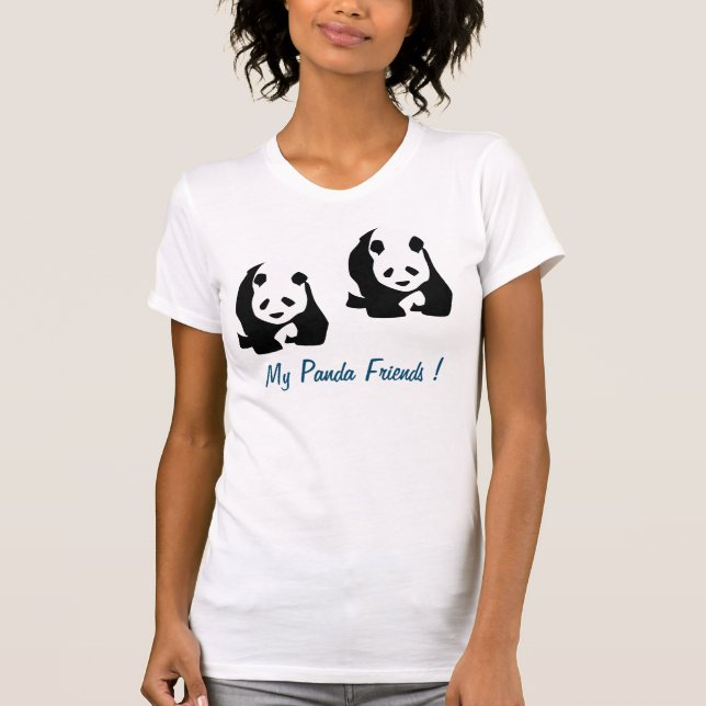 Camiseta Women Panda T-Shirt (Frente)